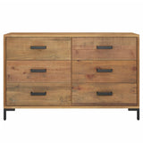 Sideboard Brown 110x35x70 cm Solid Pinewood 349921