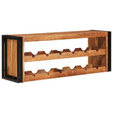Wine Rack Brown 120 x 45 x 33 cm Solid Acacia Wood 4104764