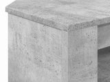 Corner TV Cabinet 102 x 40.5 x 45 cm Concrete Grey 889778