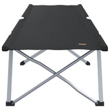 Folding Camping Bed Manual Black 62 x 194 x 42 cm Oxford fabric 42003117