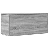 Storage Box Grey Sonoma 100x42x46 cm Engineered Wood 840665