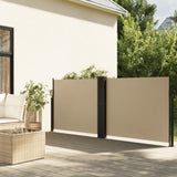 Retractable Side Awning Beige 140x1000 cm 4004720