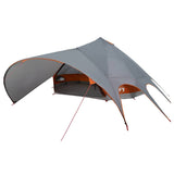 Teepee Tent 9-Person Grey and Orange 502 x 502 x 297 cm 42004019