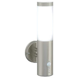 Outdoor Wall Light 2 pcs Silver 15 x 7.5 x 33 cm 4005954