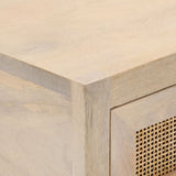 Console Table 90x30x76 cm Solid Wood Mango and Iron 372023