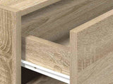 Cabinet with 2 Drawers Sonoma Oak 60x31x40 cm Engineered Wood 858825