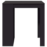Bar Table Black 102x70x103.5 cm Engineered Wood 3309322