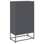 ZNTS Highboard Anthracite 68x39x123 cm Steel 853352