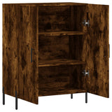 Sideboard Smoked Oak 69.5x34x90 cm Engineered Wood 827737