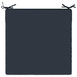 Seat Cushions SOEST 4 pcs 100% Polyester Dark Blue 945004