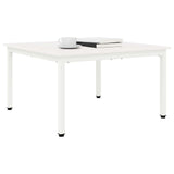 Coffee Table White 80 x 80 x 45 cm Solid Pine Wood 892768