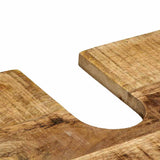 Bathroom Furniture Set 2 pcs Brown Soild rough mango wood 3305598