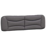 Bed Frame with LED without Mattress "Hvar" Grey 180x200 cm 3213951