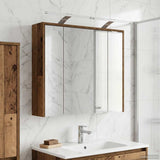 Bathroom Mirror Cabinet Old Wood 73.5 x 16 x 62.5 cm 889181