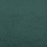 Box Spring Bed with Mattress Dark Green 140x200 cm Velvet 3285290