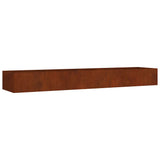 Garden Raised Bed 360x80x40 cm Corten Steel 824535