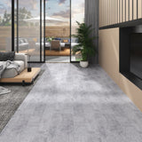 Non Self-adhesive PVC Flooring Planks 5.26 m 2 mm Cement Grey 146566