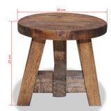 Stool Solid Mahogany Wood 244508