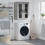 Wall Mounted Cabinet Grey Sonoma 69.5x34x90 cm 828506