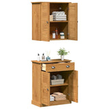 Bathroom Furniture Set VIGO 2 pcs Brown and Honey Brown 3328541