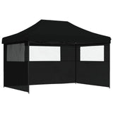 Party Tent Folding Black 279 x 410 x 315 cm Oxford Fabric 42023594