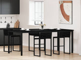 Standing Bar Table Engineered Wood 3415396