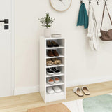 ZNTS Shoe Cabinet White 31.5x35x90 cm Engineered Wood 808999