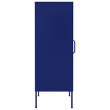 Storage Cabinet Navy Blue 42.5x35x101.5 cm Steel 336190