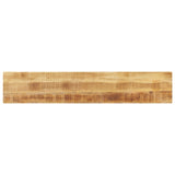 Table Top 160x20x2.5 cm Rectangular Solid Wood Rough Mango 371289