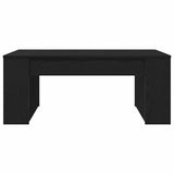 Coffee Table Black Oak 102 x 55 x 42 cm Engineered Wood 862495