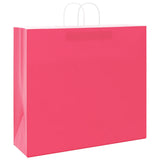 Paper Bags 50 pcs with Handles Pink 54x15x49 cm 4101668