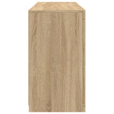 Sideboard with LED Lights Sonoma Oak 123x37x67 cm 3209060