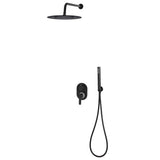 Shower System Stainless Steel 201 Black 147721