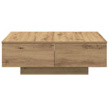 Coffee Table Artisan Oak 90x60x31 cm Engineered Wood 856571