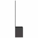 Garden Privacy Screen Black 32 x 32 x 150 cm Cold-rolled steel 876371