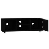 TV Cabinet Black 120x40.5x35 cm Engineered Wood 342617