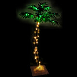 345136 LED Palm Tree Warm White 72 LEDs 120 cm