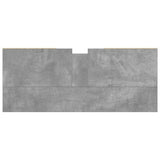 Bathroom Sink Cabinet Concrete Grey 80x33x60 cm Engineered Wood 857237