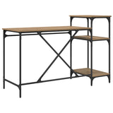 Desk Artisan Oak 135 x 50 x 90 cm Engineered Wood 881283