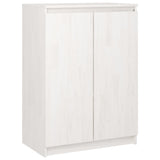 Side Cabinets 3 pcs White Solid Pinewood 3094813
