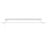 Retractable Awning Manual Anthracite 350 x 250 cm Fabric, Metal 3330220