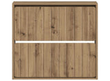 Wall-Mounted Shoe Cabinet ZWOLLE 71 x 17 x 86 cm Artisan Oak 896424