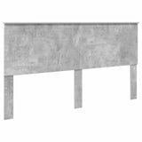 Bed Frame Concrete Grey 180 x 200 cm Engineered Wood 3411274