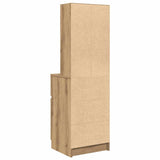 Bedside Cabinet Artisan Oak 39x35x125 cm Engineered Wood 861318