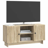 TV Cabinet 102 x 34.5 x 50 cm Sonoma Oak Engineered Wood 894007