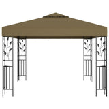 Gazebo 3x3 m Taupe 180 g/m 312243