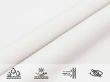 Sun Shade Sail White 6 x 2 m 100% Polyester Oxford 42031010