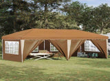 Pop-up Party Tent 575 x 288 x 245 cm Beige 42019804