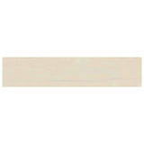 Window Sills 2 pcs White 80 x 20 x 2 cm Solid Oak Wood 42049897