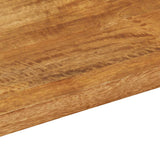 Table Top 50x50x3.8 cm Square Solid Wood Mango 371651
